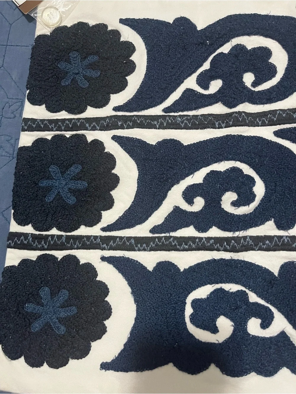 Pottery Barn lumbar pillow cover
